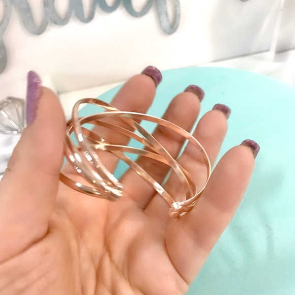 NEW!💎💙💎CRISSCROSS💗💛💗ADJUSTABLE BRACELET LOVE - Picture 4 of 8